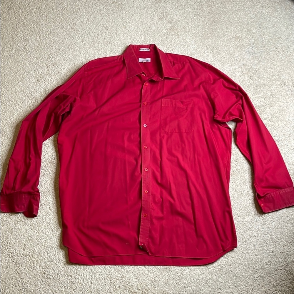 Modena Red Dress Shirt